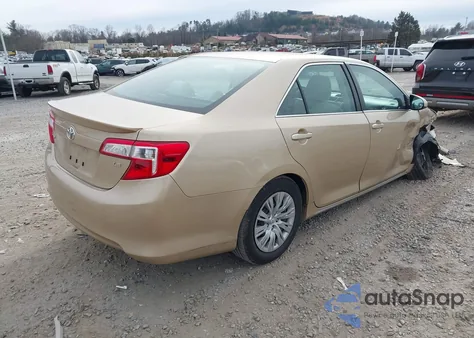 2012 Toyota Camry Le from USA, damaged, VIN 4T1BF1FK9CU008550